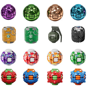 Pelota Antiestrés Impresa en 3D, Spinner Giratorio, Aliviador de Aburrimiento Portátil para Oficina, Juguete para Apretar y Aliviar el Estrés - Product Image 2
