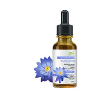 Huiles essentielles de lotus bleu en gros, huile de lotus bleu pure pour parfums et massages corporels