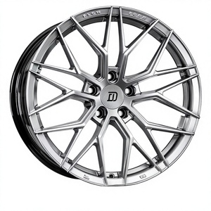 Nuevas Llantas de Aleación de Aluminio 17X7.5, Diseño Multirradio, Recubrimiento Plateado Electrolítico, Ajuste Universal para Autos - Product Image 1