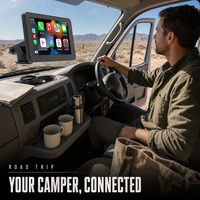 Moniteur CarPlay universel Kaiwo B5306 avec CarPlay, connectivité sans fil, connexion USB et ajustement universel