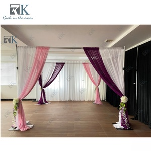 Wedding <b>Backdrop</b> Stand Aluminum Pipe and Drape <b>Frame</b> Event <b>Backdrop</b> Stand Portable Pipe and Drape for Outdoor and Indoor - Product Image 3