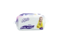 Vente en gros directe d'usine, lingettes nettoyantes pour bébé de haute qualité, non tissées, 140 feuilles/sac, format voyage, Pro Max, emballées individuellement