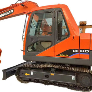 Excavatrice Doosan d'occasion de haute qualité à bas prix DH80 bonne machine Excavatrice d'occasion DH80 Doosan DH 80 en vente - Product Image 1