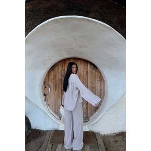 Conjunto de Traje de Lino para Mujer Rozi by Mink - Product Image 1