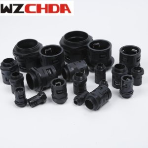 Trực tiếp chèn khóa Nut sóng ống dẫn kết nối PG9 cho cứng nhắc ống dẫn Phụ kiện AD13 nylon chất liệu dễ dàng cài đặt - Product Image 2