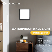 IP44 AC220V-240V led plafonniers 4000K 8W 15w moderne décoratif hôtel maison monté extérieur applique murale à led