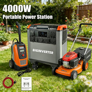 BIGINVERTER 4000W Centrale Électrique Portable Haute Capacité LiFePO4 pour Vie Hors Réseau et Opérations de Secours en Cas de Panne de Courant - Product Image 2