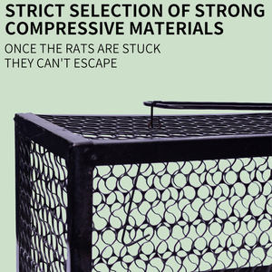 <span class=keywords><strong>Cage</strong></span> de capture de souris de haute qualité fer <span class=keywords><strong>cage</strong></span> de piège à souris durable rats vivants - Product Image 4