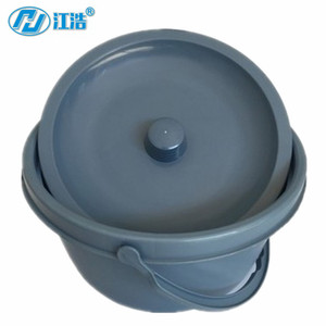 Jh Portable Toilet <b>Plastic</b> <b>Bucket</b> With Lid Large Capacity Durable For Outdoor Use - Product Image 1