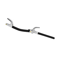 Serrure de voiture universelle multifonctionnelle rétractable pour voiture Serrure de volant antivol de voiture Poignée en éponge réglable