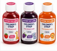 Maßgefertigte Peptid-Etiketten auf Rolle Wasserfeste Langlebige Kühlfestigkeitssichere Verpackungsetiketten für 3ml Flaschen Individuelle Aufkleber mit Logo