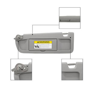 Pare-soleil Honda Civic 83280-SNA-A01ZA gris chaud, montage sur toit, installation facile, lot de deux - Product Image 2