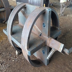 Heavy Duty Steel Gear Assembly for Earth <b>Augers</b> Industrial Machinery Component - Product Image 1