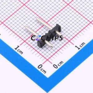 971-SLR-THR-1.1/02 Pin Header Through hole Component (THT),P=5mm Connector 1x2P 5mm Round Pin Through Hole - Product Image 2