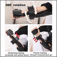 Máquina Eléctrica Profesional CE para Terapia de Codo CPM, Rango de Movimiento 0-120 °   Entrenador de Rehabilitación de Brazo Ajustable para la Recuperación Postoperatoria de Articulaciones