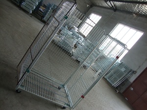 Pallet CuộN Bảo Mật Toàn Diện Cỡ Lớn Bốn Mặt Xe Đẩy Hàng Hóa Thùng Cuộn Có Thể Tháo Rời - Product Image 3