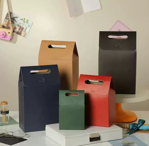 Đảng ủng hộ điều trị hộp giấy Hộp quà tặng có thể gập lại tùy chỉnh kích thước Matt cán thực phẩm dùng một lần lớp đám cưới sinh nhật tốt nghiệp - Product Image 4