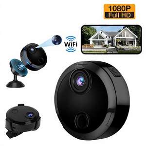 Cámara de Seguridad WiFi HDQ15 1080P, Seguimiento Inteligente de Movimiento en Interiores, Alerta por Aplicación, Visión Nocturna IR, con Almacenamiento MicroSD, Soporte de Montaje - Product Image 3