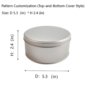 Sofort lieferbare runde Keksdosen aus der Fabrik – Mittelgroße Verpackung, zertifiziert, schneller Versand, silberfarben - Product Image 4