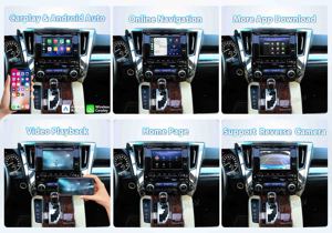 Boîtier décodeur Android 13 pour Toyota Alphard 2020-2022, CarPlay sans fil, Android Auto, GPS, DSP, SWC, lecteur multimédia vidéo - Product Image 6