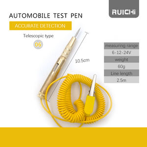 Lage Prijs Sonde Lamp Elektrische Test <span class=keywords><strong>Voltage</strong></span> Potlood Voor Auto Light Circuit <span class=keywords><strong>Tester</strong></span> Met 65Cm Kabel - Product Image 5