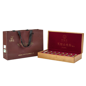 Boîte en bambou de luxe Tianzhushan Dendrobium Nobile - Complément alimentaire naturel - Product Image 4