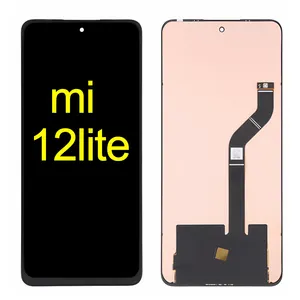 Cho Xiaomi 12 Lite Digitizer Đầy Đủ Lắp Ráp Sửa Chữa Các Bộ Phận Màn Hình Cảm Ứng Thay Thế Cho Xiaomi Mi 12 Lite Màn Hình Hiển Thị LCD