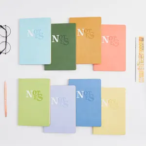 A5 Cheap Bulk Personalised Journal Notebook Manufacturer Custom With Logo Promotional Composition Notebooks For Students School