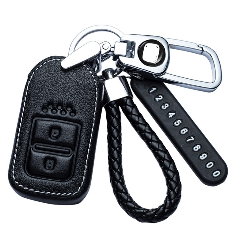 Custom Leather Car Key Case Keychain - Chongqing Caspar Trade Co., Ltd.