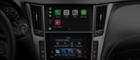 Navigateur GPS sans fil avec CarPlay et AndroidAuto Mirror Link pour Q50 Q60 Q50L QX50 2015-2019 Garantie de 12 mois