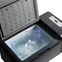 Mini réfrigérateur portable 12V DC/AC avec compresseur, capacité 50L, pour le camping et les activités de plein air
