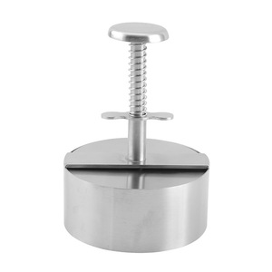 Pressa per Hamburger in Acciaio Inossidabile Antiaderente |   Pressa per Hamburger Regolabile in Spessore per Carne, Pollo e Verdure - Product Image 5
