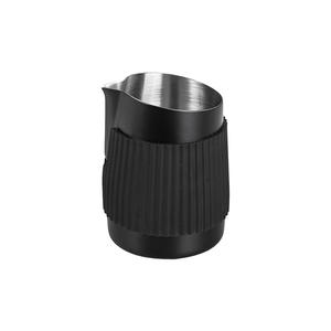 Pichet à mousser le lait, pichet à vapeur de lait de 420ml avec bec d'aigle, pichet à lait avec coussinets en silicone résistant à la chaleur - Product Image 1