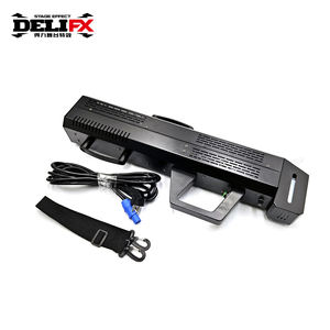 مسدس دخان محمول باليد DELI بقوة 1500 واط وإضاءة RGB، قاذف دخان DJ Cryo، مولد بخار وضباب للحفلات والمهرجانات الموسيقية والنوادي الليلية - Product Image 4