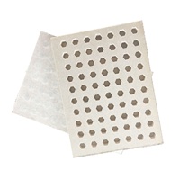 Haute qualité 12mm d'épaisseur papier face renforcé plaques de plâtre carré plafond décorations d'hôtel