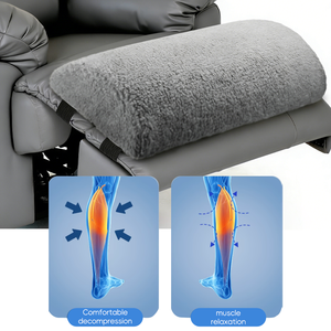 YUE RISE Coussin de Soutien Multi-Positions pour Soulagement de la Douleur, en Mousse à Mémoire de Forme Douce Sherpa, Semicirculaire pour les Jambes, Idéal pour le Sommeil, le Bureau et le Yoga - Product Image 3