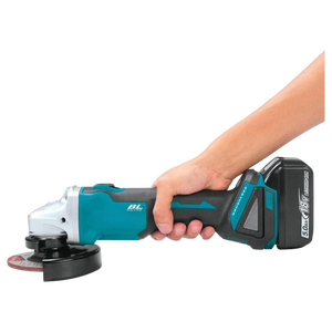 Amoladora Angular Eléctrica de Litio sin Escobillas Makita <span class=keywords><strong>DGA504</strong></span> de Alta Potencia, 18V, Kit de Herramientas, Recargable, Máquina de Pulir, Máquina de Cortar - Product Image 2