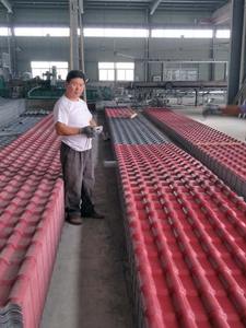 Hitze beständiger bunter PVC-Harz dachziegel Vier schicht iger Dachziegel Telha De Teja Resina PVC ASA - Product Image 2