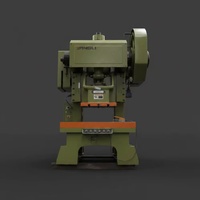 Presse mécanique inclinable à dos ouvert YANGLI J23-63T d'occasion, 63 tonnes, pour le poinçonnage de tôles et de quincaillerie - Offre Spéciale