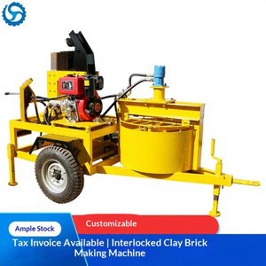 Machine à Briques Semi-automatique M7mi avec Moteur Hydraulique à Chaîne et Pompe de Boîte de Vitesses, Version Exportation, Prise en Charge de la Personnalisation - Product Image 1