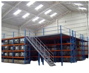 Structure en acier personnalisée de haute qualité, atelier lourd, entrepôt, mezzanine, étagère, escalier, protection contre la corrosion, gain de place - Product Image 2