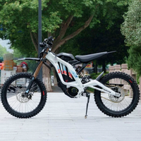 Prix d'usine Sur-Ron Light Bee X Moto électrique tout-terrain 10KW 80km/h Longue portée 72v Motocross pas cher EBike surron