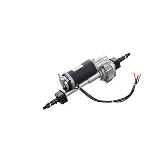 มอเตอร์เกียร์แบบแปรงถ่าน DC 24V 180W 250W เพลาเฟืองท้ายพร้อมมอเตอร์ฉุดสำหรับรถ<span class=keywords><strong>สามล้อ</strong></span>ไฟฟ้ารถเข็นสกู๊ตเตอร์เคลื่อนที่ได้ - Product Image 4
