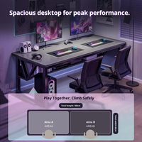 Bureau d'ordinateur Bureau Simple E-Sports Table et chaise Home Desk