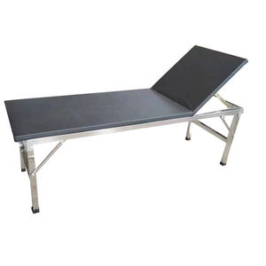 Promotion Choc Usine : Table d'Examen Médicale Pliable et Portable en Acier Inoxydable, <span class=keywords><strong>Lit</strong></span> de Massage - Product Image 3