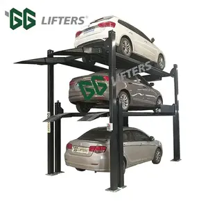 CE Certificated 3 Cars Storage Car Parking System