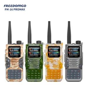 FM-16 ProMax Two Way for for High Power 10W GPS <b>Walkie</b>-<b>talkie</b> Long Distance Handheld for Communication VHF/UHF - Product Image 2
