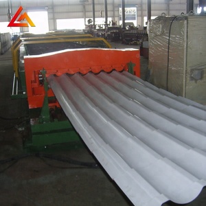 Maquina De Fabrica cao De Telhas Trapezförmige Xiamen <span class=keywords><strong>Liming</strong></span> Walzen form maschine Stahl Dachziegel walzen form maschine - Product Image 1