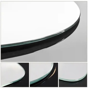 Modern Wavy Full-Length Frameless <b>Bathroom</b> Wall <b>Mirror</b>, Glass for Decoration, Irregular Wall Design - Product Image 4