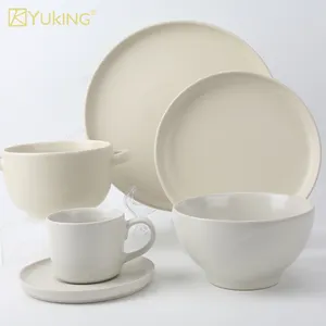 सिरेमिक ज्यामिति दौर प्लेट सिरेमिक रात के खाने के Tableware प्लेट पकवान चीनी मिट्टी के बरतन मिठाई बर्तन केक प्लेट 6 8 10 इंच क्रिसमस